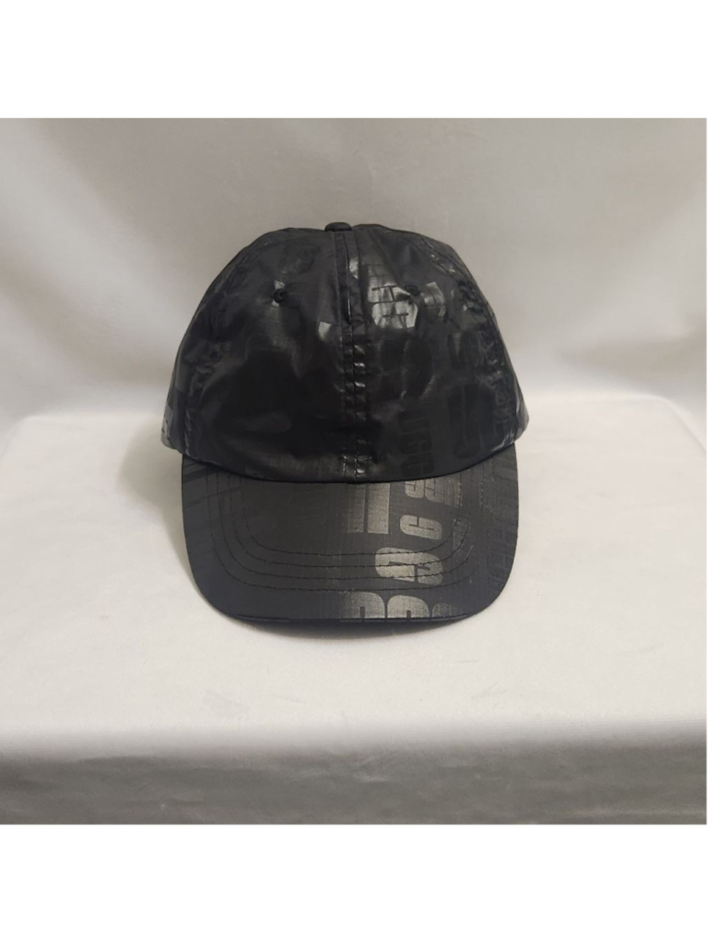 UGG Black Scatter Graphic Nylon Baseball Cap (Unisex)